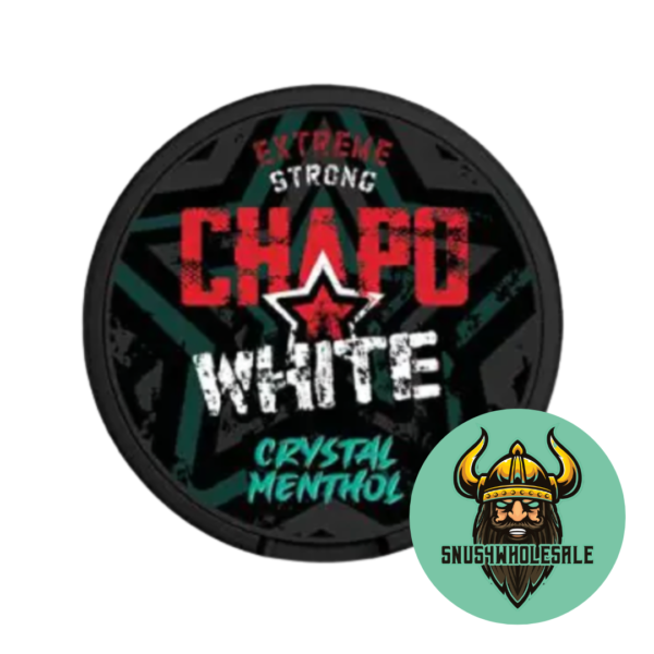 Chapo White Crystal Menthol Extreme Strong 12mg