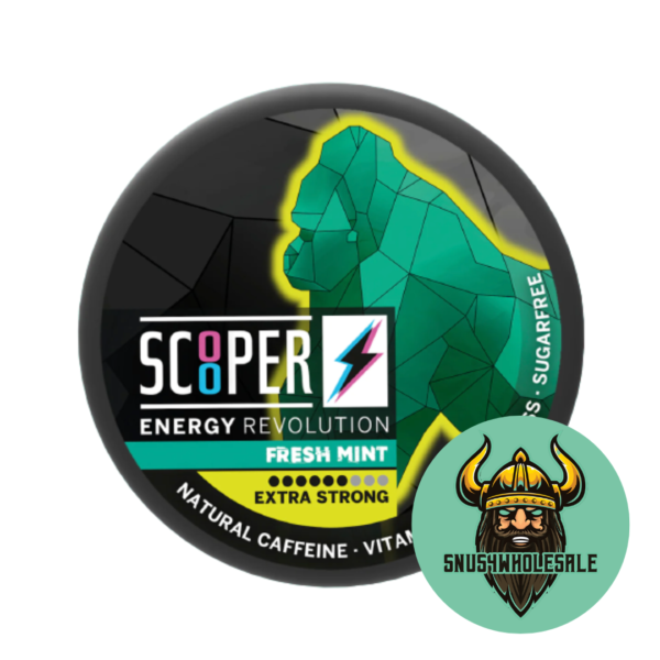 SCOOPER ENERGY FRESH MINT EXTRA STRONG 80MG