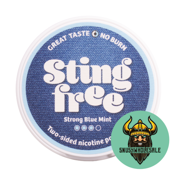 Stingfree Strong Blue Mint Slim All White